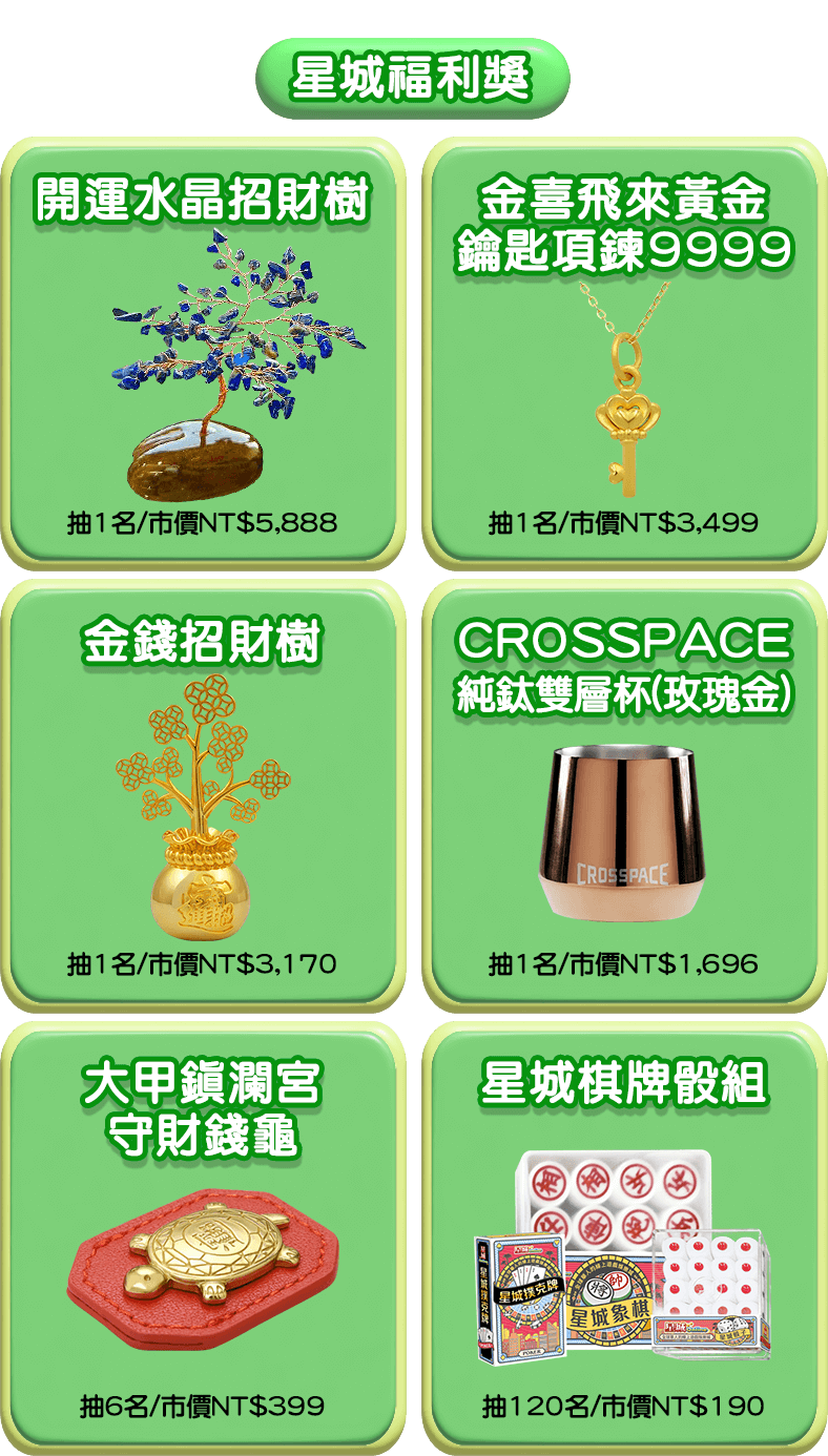 星城福利獎